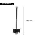 Trampoline Screws Kits, 12Pcs Galvanized Steel Trampoline Screws Fixing Accessories for Trampoline Assembly Replacement. 