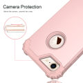 Shockproof Phone Cases For iPhone XS X 8 7 6 6s Plus Cover Durable PC+TPU 3 Layer Hybrid Full Body Protect Anti-Knock Armor Case. 