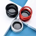 Car Air Freshener Fragrance Solar Power Autorotation Car Dashboard Steel Ornament Car Solid Perfume Car Aromatherapy Car Accessories. 