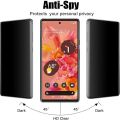 Privacy Anti-Spy Full Tempered Glass Screen Protector for Google Pixel 7, Full Coverage, High Quality, Black. 