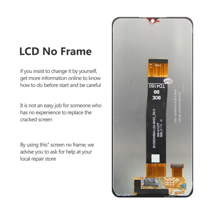 LCD%20For%20Samsung%20Galaxy%20A12%20A125%20A12%20Nacho%20A127%20A02%20A022%20M02%20M022%20Display%20Touch%20Screen%20Digitizer%20Assembly%20Replacement%20Parts%20-%20Image%205