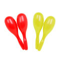 KOKKO 1 Pair Maracas Shakers Hand Percussion Musical Instruments Sand Hammer Kids Toy For Live Performance Party. 