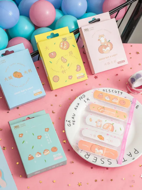 20pcs/box%20Kawaii%20Cartoon%20Cute%20Baby%20Bandages%20Band%20Aid%20for%20Children%20Kids%20Girls%20Women%20Skin%20Wound%20Plaster%20First%20Aid%20Patch%20EDC%20-%20Image%205