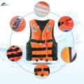 Swimming Vest Survival Suit High Buoyancy 360° Reflective for Boating XL Orange. 