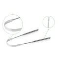 Tongue Scraper Cleaner Stainless Steel Bad Breath for Dental Oral Care Tool. 