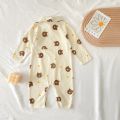 Casual Cute Bear Autumn Baby Boys Girls Rompers Long Sleeve Infants Clothing Unisex. 