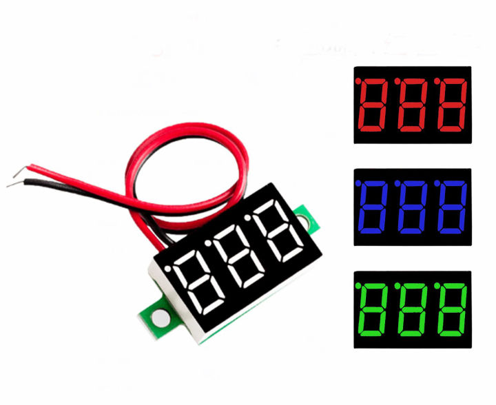 0.28 Inch Red Blue Digital LED Mini Display Module DC2.5V-30V - Foto 4