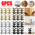 6 PCS Vintage Skiffers Skirting Board Corner Protectors Corners Edge Cover for Both Residential And Commercial Spaces. 