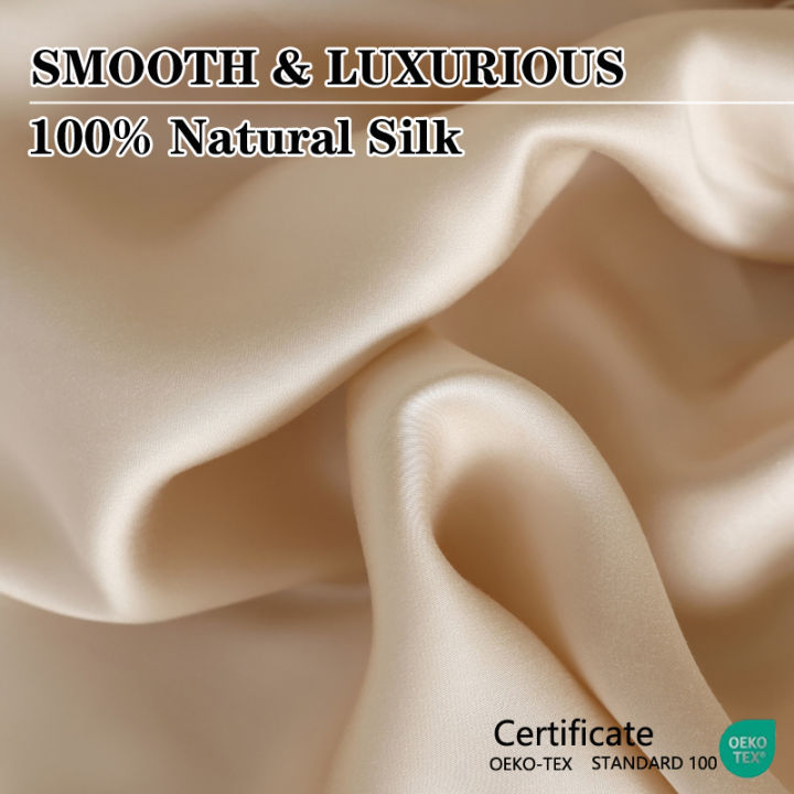 Mulberry%20Silk%20Fitted%20Bed%20Sheet%20with%20Elastic%20Bands%20Luxury%20Mattress%20Cover%20Single%20Double%20King%20Queen%20Size%20Bed%20Cover%20100/140/200/220%20-%20Image%202