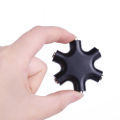 6 in 1 Audio Splitter Adapter 3.5mm Male to 5 Female Headphone Jack Converter for Phone Tablet MP3. 