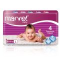 Marvel Baby Diapers Large 4 Pcs. 