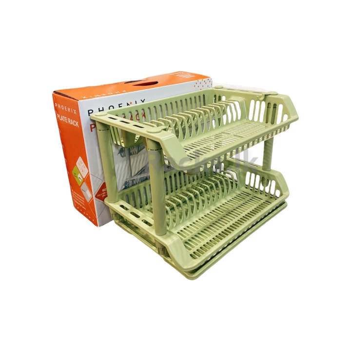 Phoenix Plastic Plate Rack - 2Layer