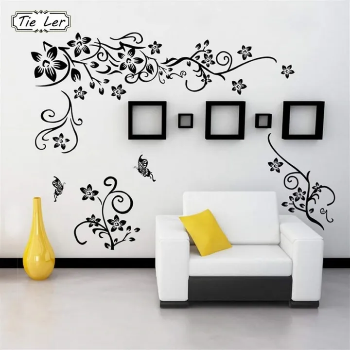 Black%20Forest%20Flower%20Border%20Wall%20Decoration%20Sticker%20TV%20Frame%20Sticker%20Kitchen%20Living%20Room%20Decoration%20Star%20Room%20Deco%20wall%20stickers%20Stars%20Tree%20Wedding%20nursery%20decorative%20-%20Image%202