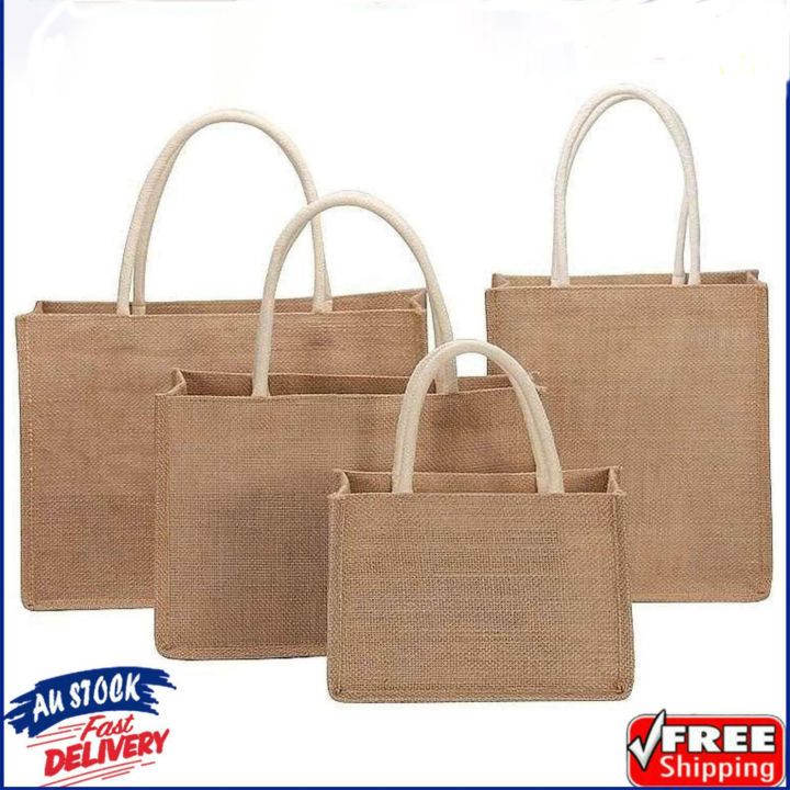 Burlap%20Tote%20Bags%20Blank%20Jute%20Beach%20Shopping%20Handbag%20Gift%20Bags%20With%20Handle%20-%20Image%203
