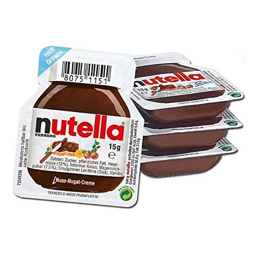 Nutella Chocolate Hazelnut Spread Sachets, 15 Grams X Pack Of 4 (FROM INDIA) SAB