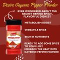 Desire Cayenne Pepper Powder 100 Gram (Hot & Spicy Chili Powder)(FROM INDIA)JEZ. 