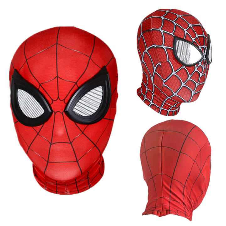New Year Spider Costume Mask 3D Remy Peter Parker Mask Superhero ...