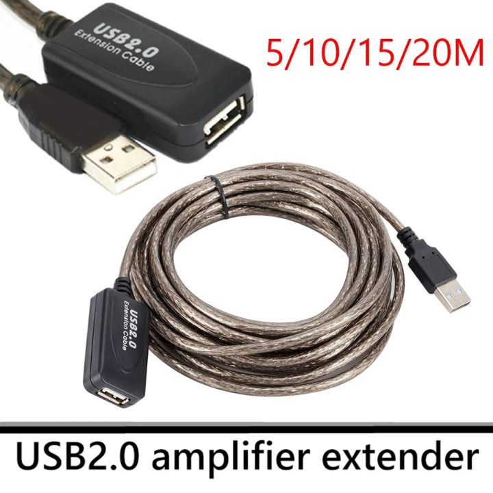 5/10/15/20m%20USB%202.0%20Extension%20Cable%20Male%20to%20Female%20Active%20Wireless%20Network%20Card%20Extender%20Cable%20Cord%20USB%20Adapter%20-%20Image%203