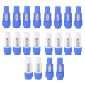 20PCS 3 Pin Male Powercon Connector NAC3FCA Speakon Plug 20A 250V AC Power Plug Connector Blue and Grey White. 