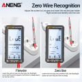 ANENG 681 682 683 Digital Professional Multimeter Smart Anti-burn Rechargeable Non-contact Voltage Tester AC/DC Voltage Meter. 