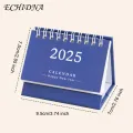 Travel Desk Calendar 2025 Desk Calendar Flip-top Coil Calendar Schedule Planner Time Management Organizer for Home Office School Supplies Buyers' Favorite Desk Calendar 2025. 