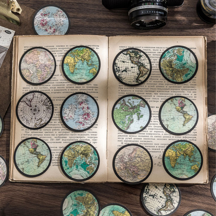 RHS%20Online%2030PCS%20Disc%20Engraving%20Series%20Textured%20Paper%20Stickers%20Album%20Diary%20Journal%20Decorative%20Crafts%20Scrapbooking%20DIY%20Sticker%20-%20Image%202