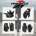 Motorcycle Riding Bicycle Gloves Carbon Fiber Bike Motorbike Racing Finger Protective Gloves Outdoor Cycling Hand Gloves. 