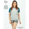 Privi Fashion Stylish Fashionable and High Quality Grey Marl T-Shirt for Women. 