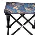 Folding Stool Seat Easy to Carry Compact Chair Footrest Chair Ottoman Camping Chair Foot Stool Saddle Chair for Backpacking Hiking Traveling. 