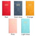 2023 Diary Planner Notebook A6 Size 365 Days Calendar Schedule Book PU Notepads Creative Planner Reminder Desktop Date Stationer. 