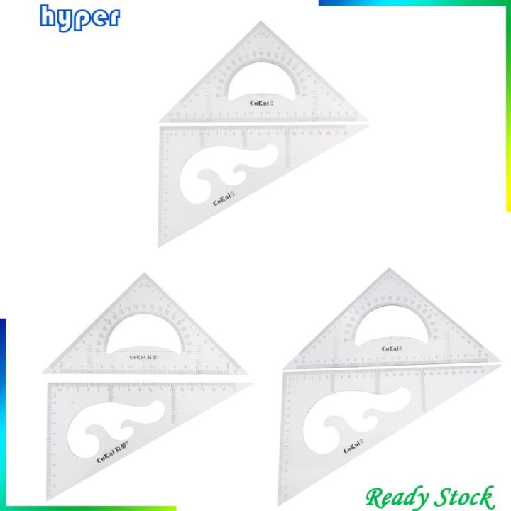 Pack%20of%202%20Triangular%20Ruler%20Set,%2030/60%20and%2045/90%20Triangles,%20Set%20Squares,%20Geometry%20Ruler%20Precise%20Imperial%20Graduation%20Drafting%20Drawing%20Measuring%20Rulers%20-%20Image%209