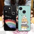 Cartoon Anti-knock Phone Case For itel A50C/A669L Durable protective Cover Fashion Design Silicone Cute Waterproof TPU. 