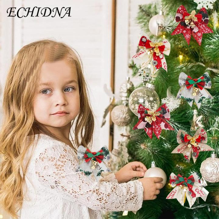 ECHIDNA%20Christmas%20Decor%20Bowknot%20Bell%20Xmas%20Tree%20Ribbon%20Bow%20Pendant%20-%20Image%207