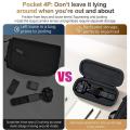 For DJI Osmo Pocket 4P STARTRC Portable Carrying Case Body Storage Bag (Black). 