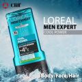 L'Oréal Paris Men Expert Cool Power Icy–Caps​ Hair Face & Body Wash 300ml Shower Gel. 