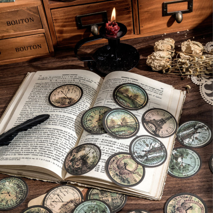 RHS%20Online%2030PCS%20Disc%20Engraving%20Series%20Textured%20Paper%20Stickers%20Album%20Diary%20Journal%20Decorative%20Crafts%20Scrapbooking%20DIY%20Sticker%20-%20Image%207