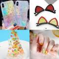 Resin Decoration Accessories Set Repairing Women Girls Tools Epoxy Art Decor. 