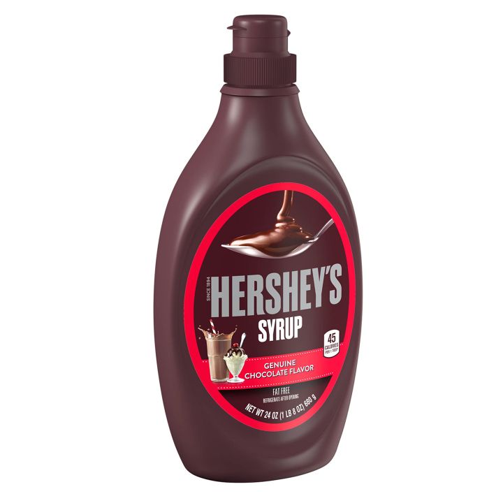 HERSHEY'S Chocolate Flavored Syrup | Delicious Chocolate Flavor | 623 g Bottle