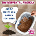 Kitto Kitty Biodegradable Wood Pellet Cat Litter - 5L/ Natural. 