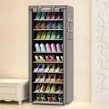 9 layer Shoes rack with cover. 