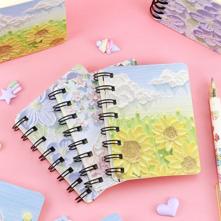 1pc%20Cute%20Canvas%20Landscape%20Notebook%20A7%20Coil%20Book%20Student%20Notebook%20Pocket%20Notepad%20Small%20Kawaii%20Portable%20Diary%20Notebook%20Journals%20-%20Image%204