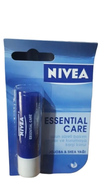NIVEA Lip Care (necl) Essential Jojoba & Shea Yagi 4.8g