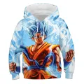 Dragon Ball Children's Wukong Hoodie Autumn New Children's Clothing Children's Hoodie Boy Cartoon 3d Hoodie Fashion Cool. 