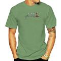 Motorcycle Heartbeat 1N2345 Men T Shirts Motor Biker Ride Funny Tees Short Sleeve Crewneck T-Shirts Pure Cotton Printing Clothes. 