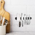 Magnetic Knife Holder- 50 Cm Magnetic Knife Holder Blocks Black Display Wall Mount Easy Install Magnetic Knife Racks Storage Kitchen Accessories  50cm Magnetic Knife Bar, Magnetic Knife Storage Strip, Magnet Kitchen Knife Holder, Knife Rack Strip Patti (B. 