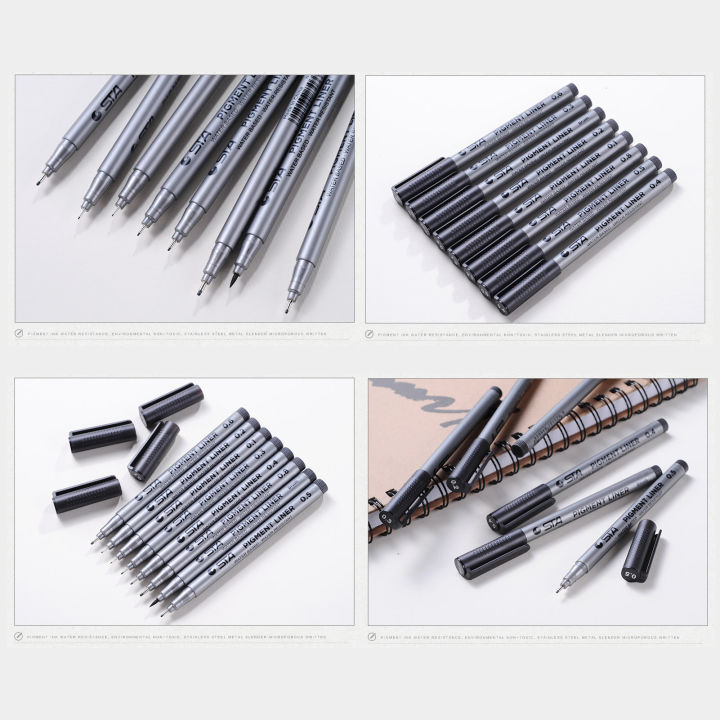 9%20Micro-Pen%20Precision%20Fineliner%20Waterproof%20Archival%20Ink%20Pens%20Fine%20Point%20Line%20Pen%20for%20Art%20Watercolor%20Sketching%20Anime%20Manga%20Office%20Documents%20Art%20Drawing%20Supplies%20-%20Image%206
