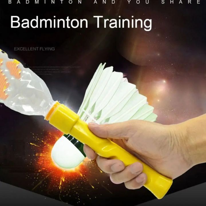 【HOT] Portable Badminton Racket Training Swing Racquet Exercise Sport ...