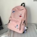 Shang Casual Backpack Male College Students Space Boys Simple Thorn ins Women's High School Embroidered Backpack ﹩. 