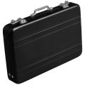 Aluminum password box Card Case Mini suitcase Password briefcase Black. 