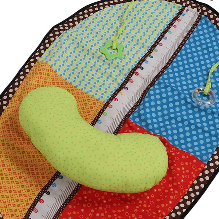 Tummy%20Time%20Pillow%20Play%20Mat%20Baby%20Tummy%20Time%20Mirror%20Play%20Mat%20with%20Height%20Scale%20Collapsible%20Waterproof%20Tummy%20Time%20Pillow%20Support%20-%20Image%203
